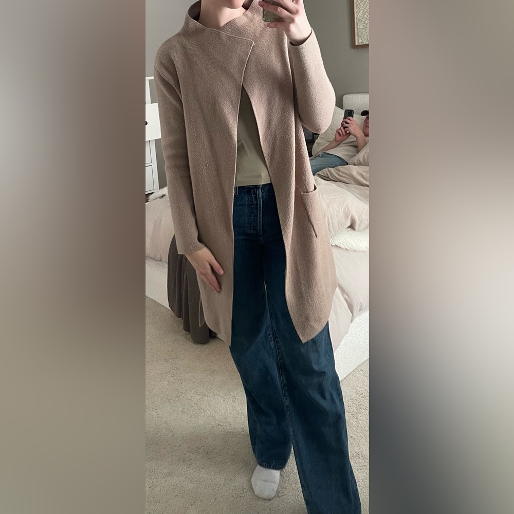 Elegant Women's Tan Coat